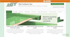 Desktop Screenshot of diecuttersinc.com